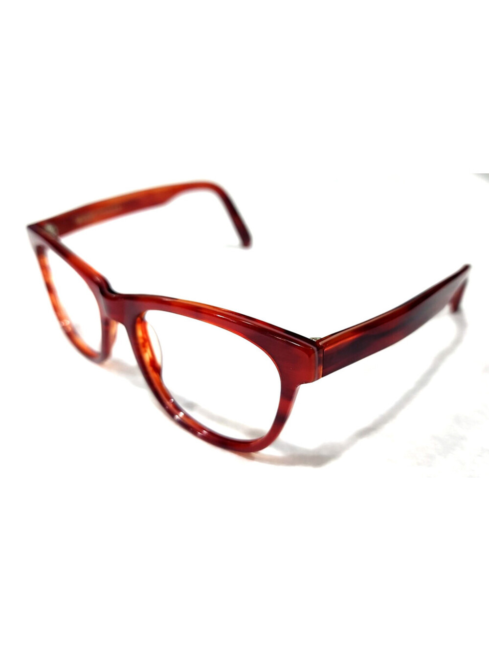Warby Parker Madison 610 Red Oval Eyeglasses Frame 53-18 145